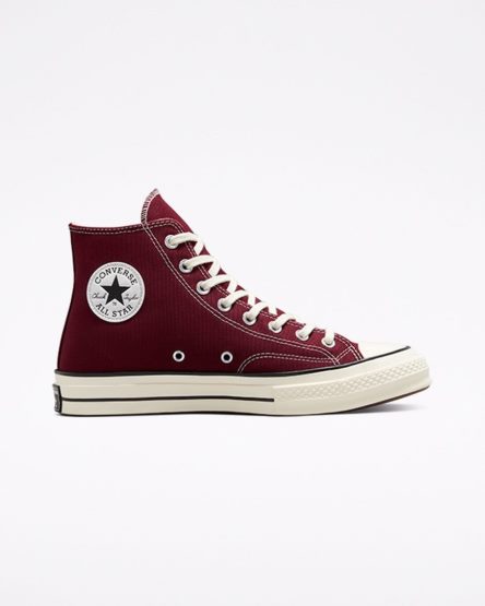 Dámské Boty Vysoké Converse Chuck 70 Vintage Platene Tmavě Vínové Černé | CZ ONYG49